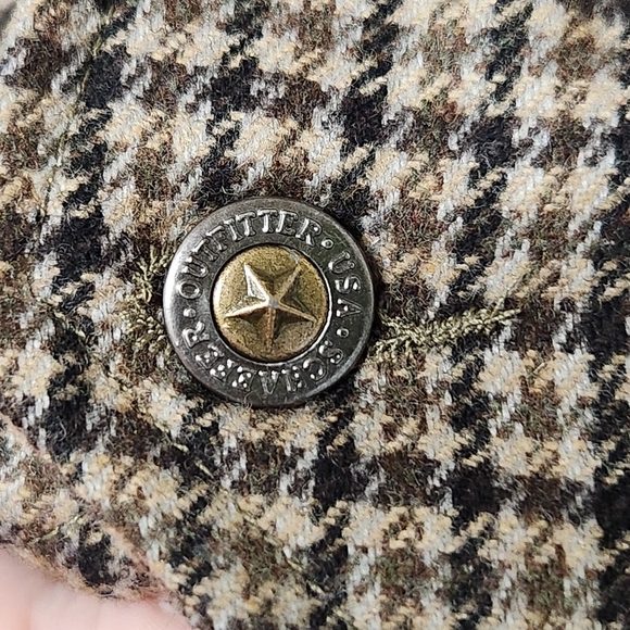 Schaefer Outfitter Laramie Western Wool Blend Vest 3XL Gun Club Houndstooth New - Picture 7 of 11